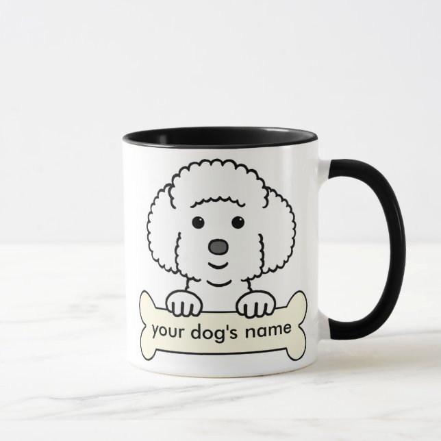 Mug Bichon personnalisé Frise (Droite)