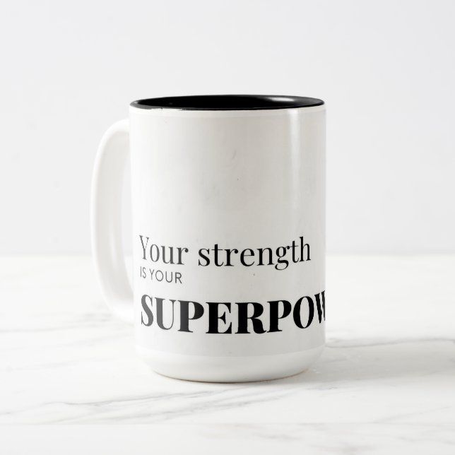 Mug bicolore (Devant gauche)