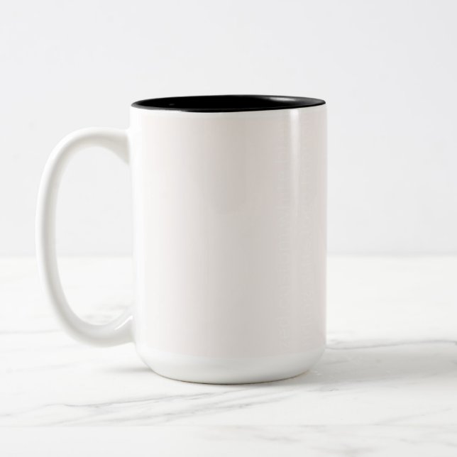 Mug bicolore, 45 cl (Gauche)