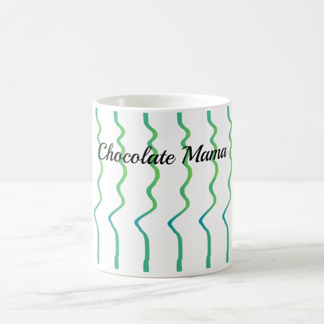 Mug Bicolore Maman Chocolat Sucré | Meilleure Mama (Centre)