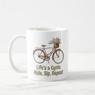 Mug Bicycle Vintage amusant