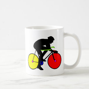 Mug Bicyclette colorée multi de vélo