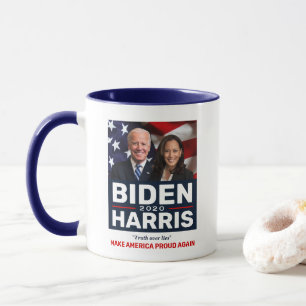 Mug Biden Harris 2020 La vérité sur les mensonges Phot