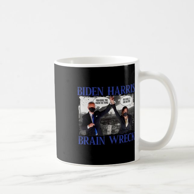 Mug Biden Harris Cerveau Démoli Le V.irus  (Droite)