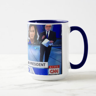 MUG BIDEN/HARRIS WIN — CNN APPELLE LA COURSE