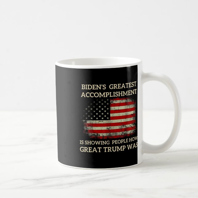 Mug Bidens Amusants Plus Grande Réussite Montre (Droite)