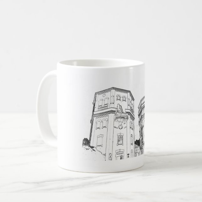 Mug Biélorussie Tours à eau Grodno (Devant gauche)