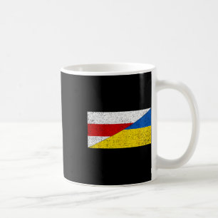 Mug Biélorussie Ukraine Drapeau Biélorusse Ukrainien F