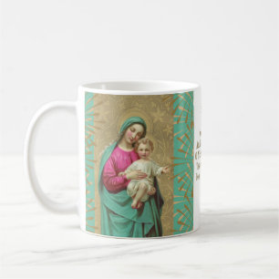 Mug Bienheureuse Mère tenant la Prière Jésus de l'Enfa