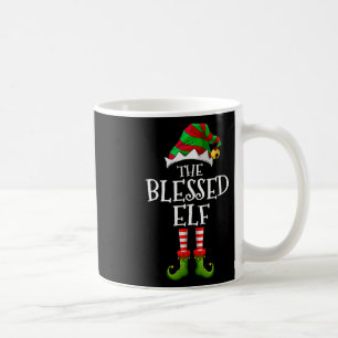 Mug Bienheureux Elfe Fun Matching Pajama Group Christm