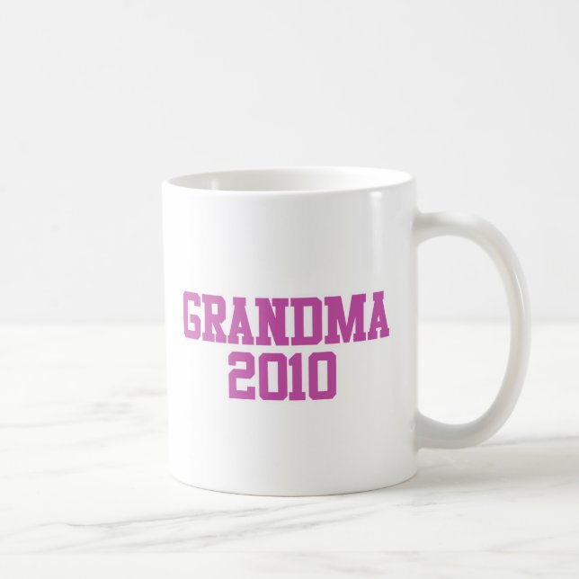 Mug Bientôt Grand-mère en 2010 (Droite)