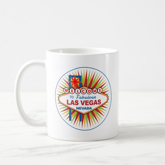 Mug Bienvenue à Fabulous Las Vegas Nevada (Gauche)