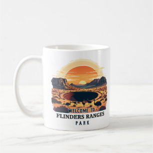 Mug Bienvenue à Flinders Ranges National Australien