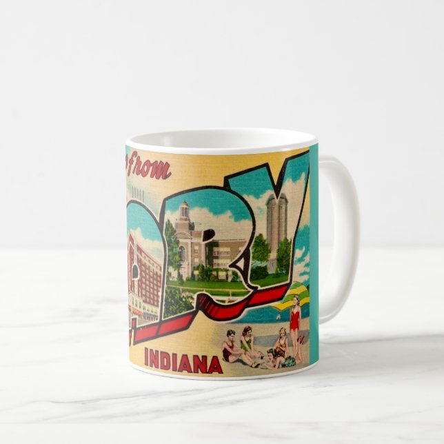 Mug Bienvenue à Gary Indiana  (Devant droit)