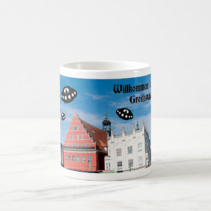 Mug Bienvenue à Greifswald.   Visite extraterrestre