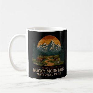 Mug Bienvenue à la Broderie Rocky Mountain National US