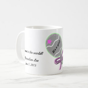 Mug Bienvenue à la PERSONNALISER mondiale des bébés fi
