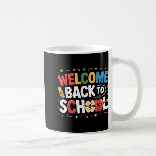 Mug Bienvenue À L'École Appréciation Des Enseignants E (Droite)