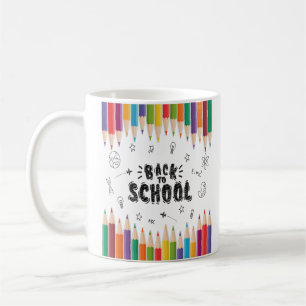 Mug Bienvenue À L'École Chemise, Premier Jour De L'Éco