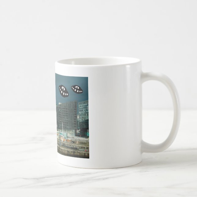 Mug Bienvenue à Liverpool avec quelques visiteurs extr (Droite)