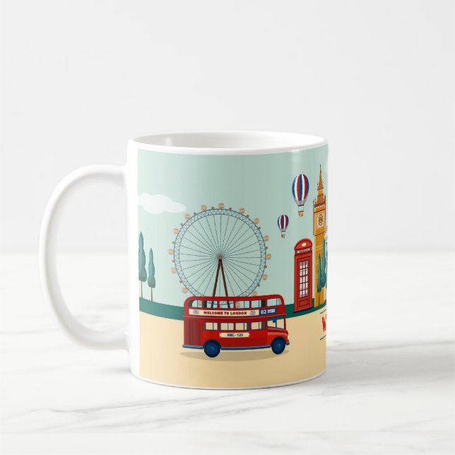 Mug Bienvenue à Londres (Gauche)