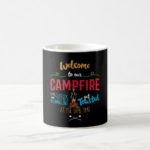 Mug Bienvenue à notre feu de camp