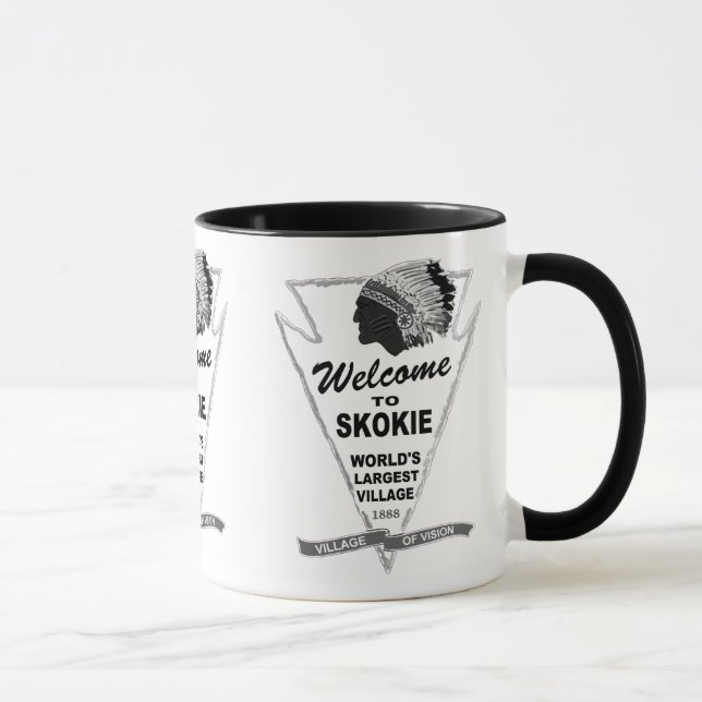 Mug Bienvenue à Skokie, Illinois (Droite)