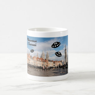 Mug Bienvenue à Tournai. Les OVNI vous souhaitent la b