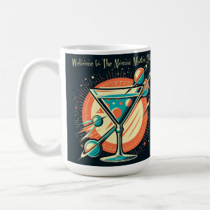Mug Bienvenue au club Atomic Martini Space Age