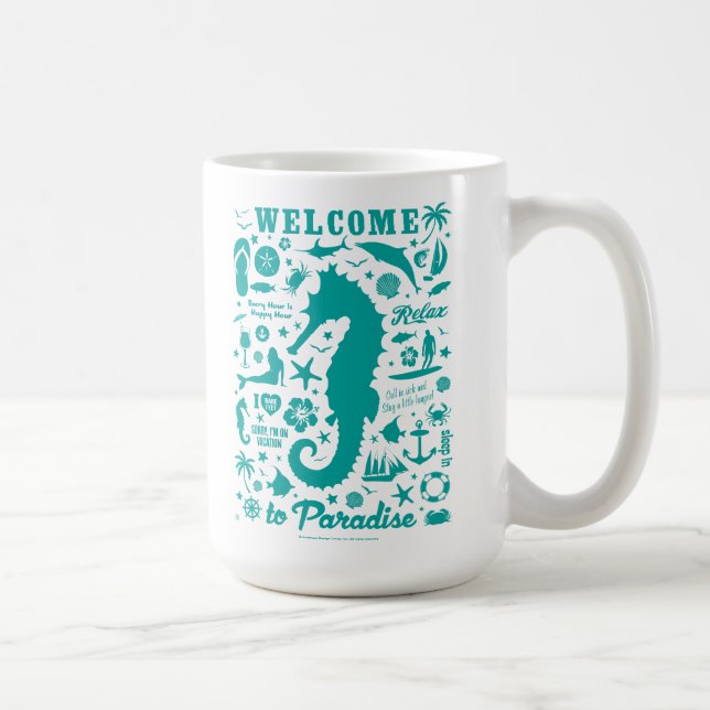 Mug Bienvenue au paradis (Droite)