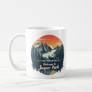 Mug Bienvenue au parc national du Canada Jasper