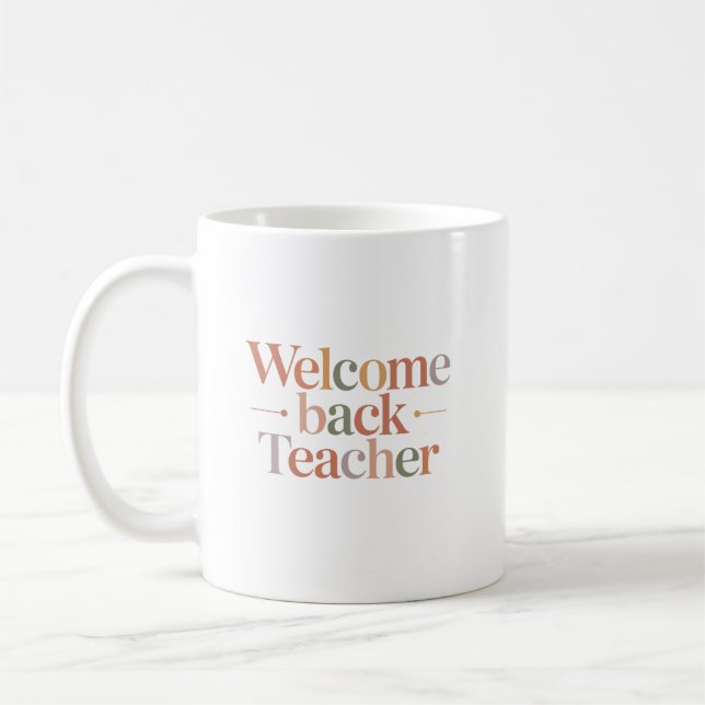 Mug Bienvenue au professeur (Gauche)
