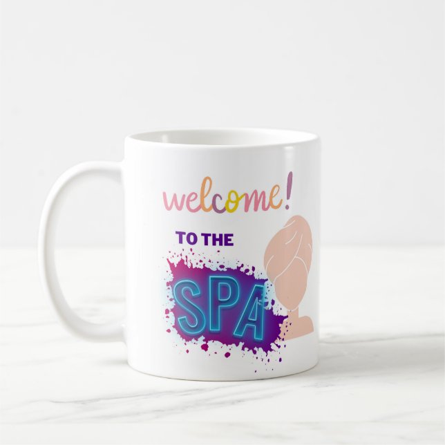 Mug Bienvenue au spa (Gauche)