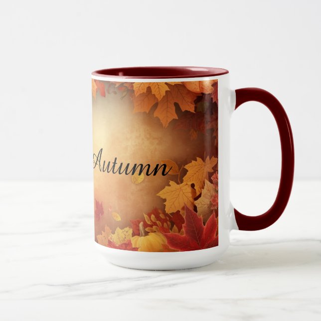 Mug Bienvenue Automne (Droite)