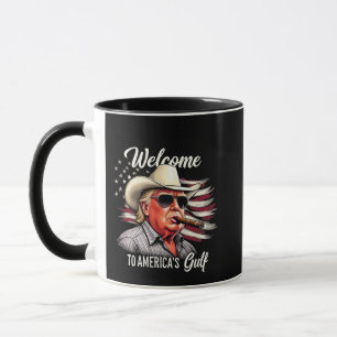 Mug Bienvenue dans le Golfe Trump au Mexique au coût d
