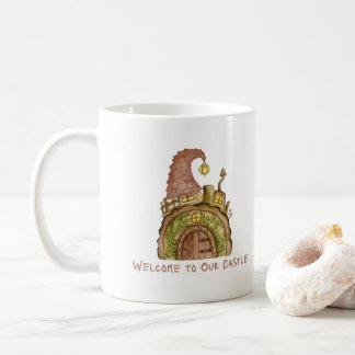 Mug Bienvenue dans notre château sur un 