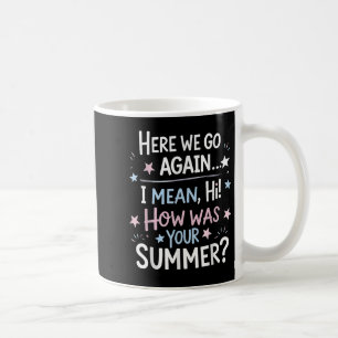 Mug Bienvenue De Retour Je Suis Heureux Que Vous Soyez