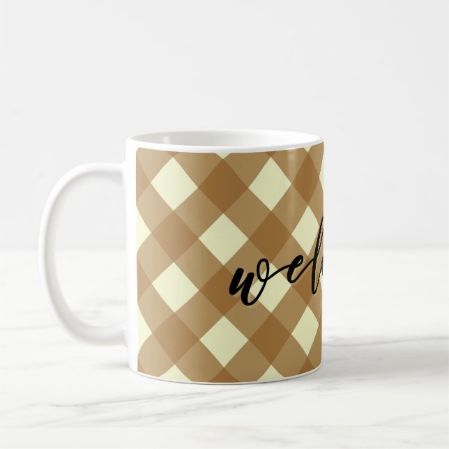 MUG BIENVENUE - EN VICHY (Gauche)