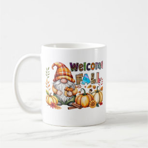 Mug Bienvenue Gnomes d'automne T-Shirt Classique.png