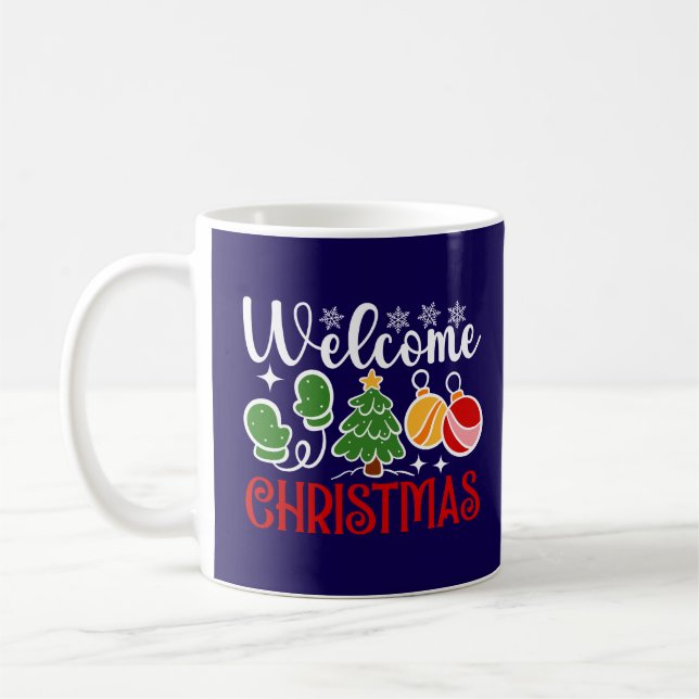 Mug Bienvenue Noël-63758 (Gauche)