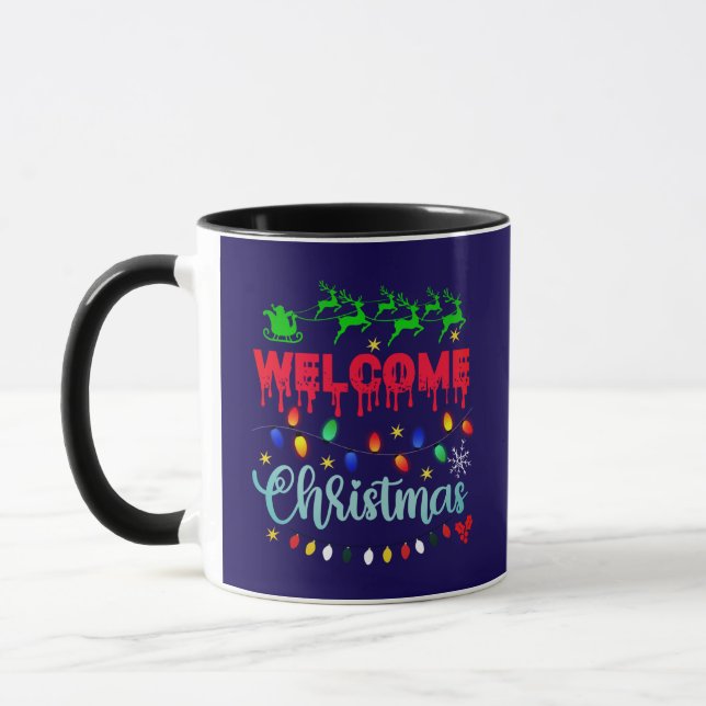 Mug Bienvenue Noël-81124 (Gauche)
