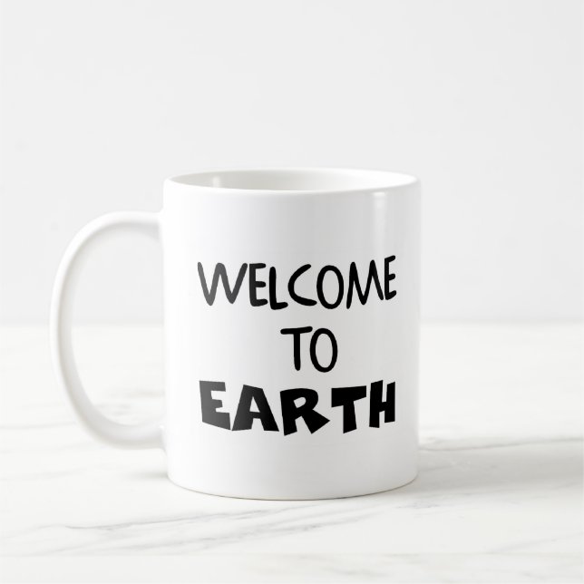 Mug bienvenue sur terre (Gauche)