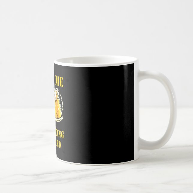 Mug Biére Mariage Enterrement de Vie de Garçon Drôle (Droite)