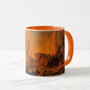 Mug Bierstadt - Coucher de soleil dans les Rocheuses