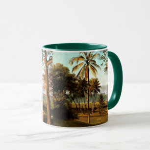 Mug Bierstadt - Scène Floride, peinture d'art,