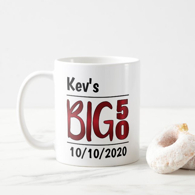 Mug "Big 50" (Avec donut)