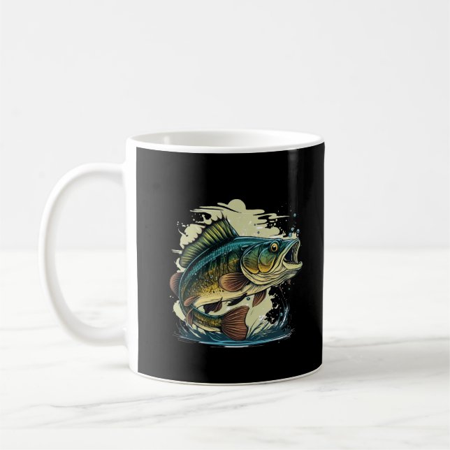 Mug big-bass-fish-vecteur-dessin-T-shirt-big-bass-fish (Gauche)