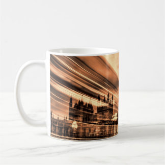 Mug Big Ben à Londres dans un style rétro