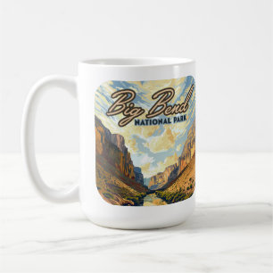 Mug Big Bend National Park Texas Desert Retro