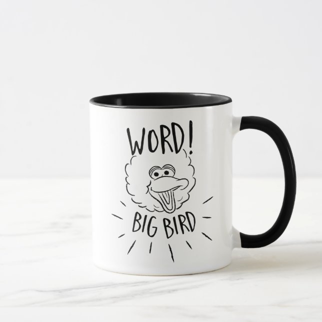 Mug Big Bird Skate Logo - Mot ! Big Bird (Droite)